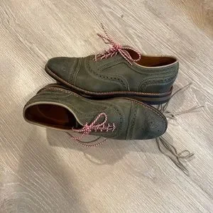 Allen Edmonds Olive Rush Street Dainite Soles First Pair of GYW main image 3